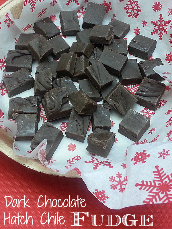 Dark Chocolate Hatch Chile Fudge Recipe