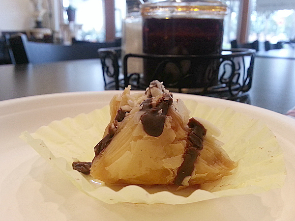 Chocolate Almond Baklava at Akroplis Restaurant - Trabuco Canyon, California