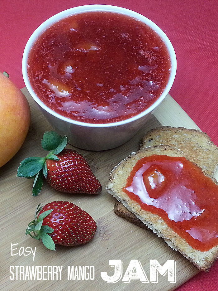 Easy Strawberry Mango Jam Recipe