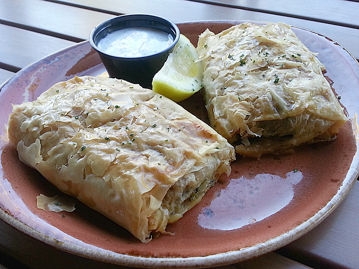 Spinach Pies at Luna Grill - Dana Point, California