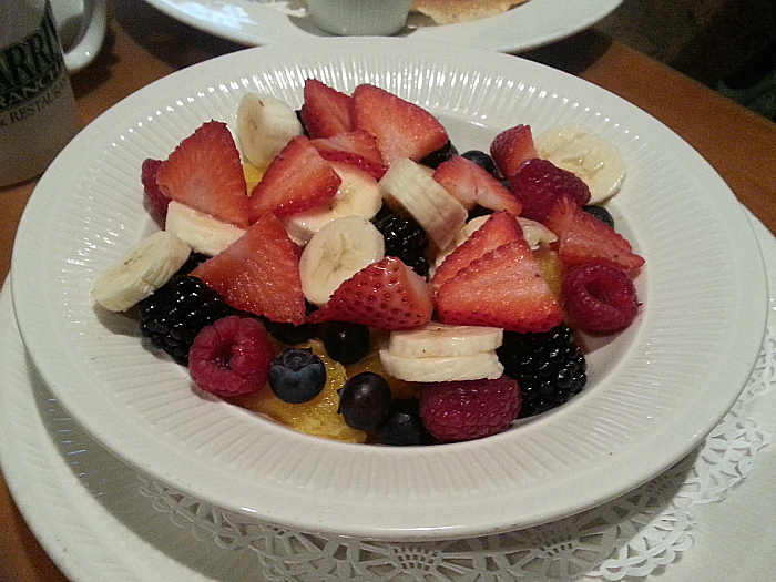 Fruit Bowl at Harris Ranch Restaurant - Coalinga, California