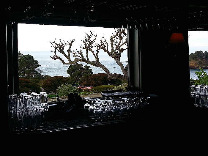 View from the Bar at Little River Inn - Mendocino County, California