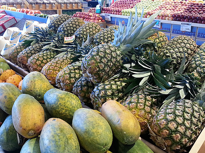 Tropical Fruit at Whole Foods Market - Brea, California