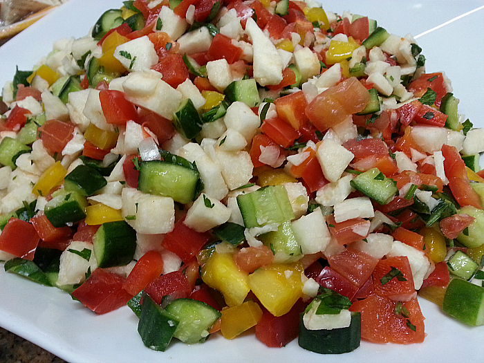 Israeli Salad California Style