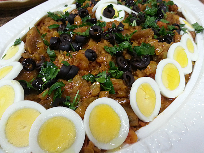 Persian Eggplant Salad