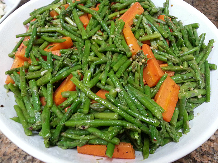 Asparagus and Carrots