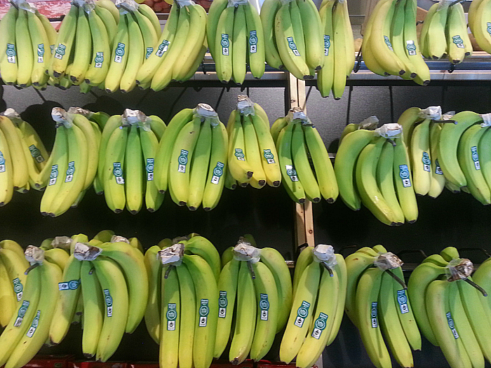 Bananas at Whole Foods Market Los Olivos Marketplace - Irvine, California