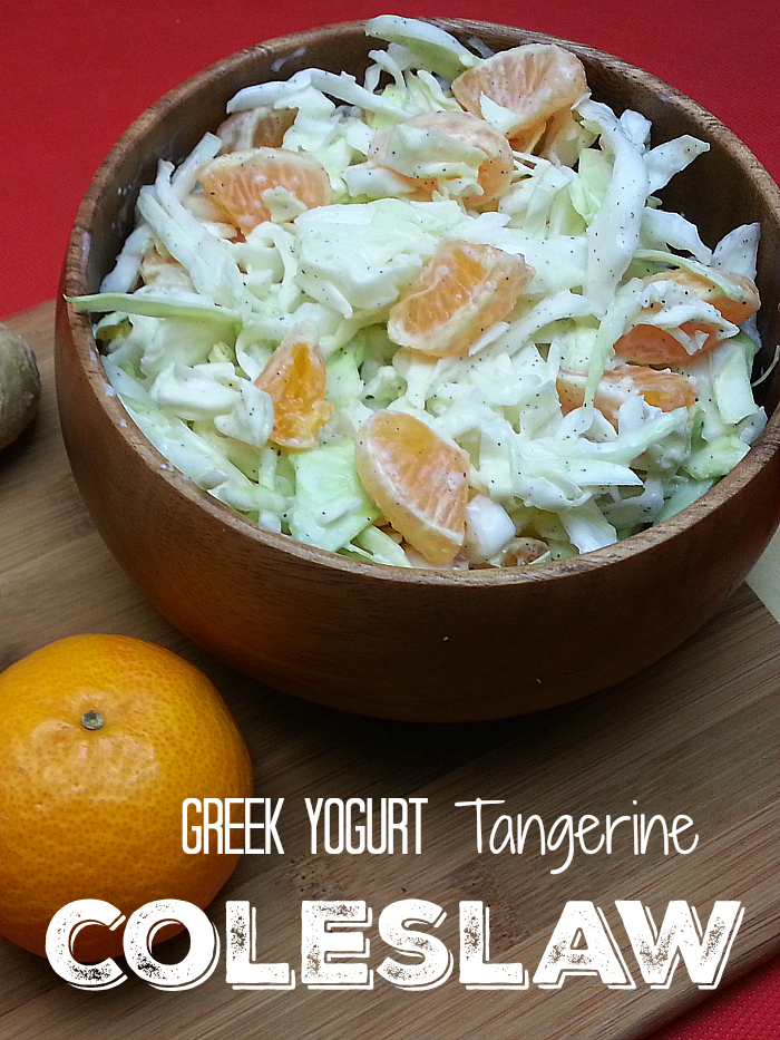 Greek Yogurt Tangerine Coleslaw Recipe