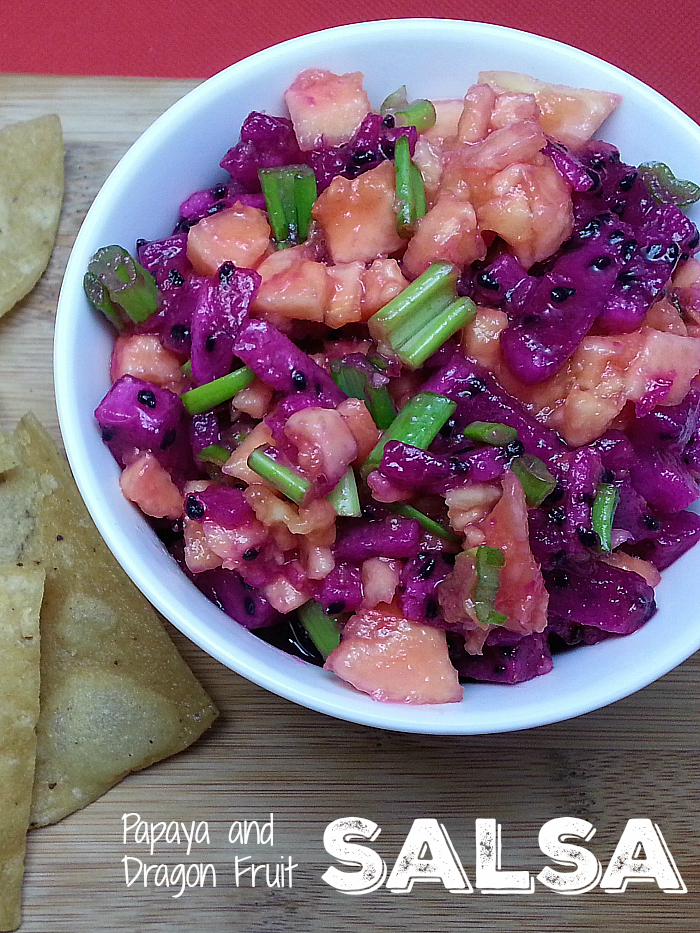 Dragon Fruit Papaya Salsa Recipe