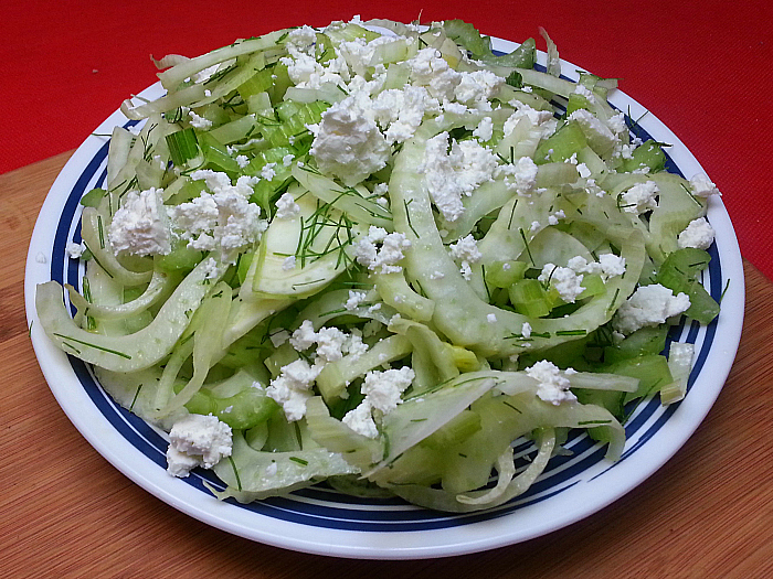 Fennel and Feta Cheese Salad