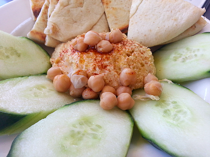 Hummus at Kaiser Grille - Palm Springs, California