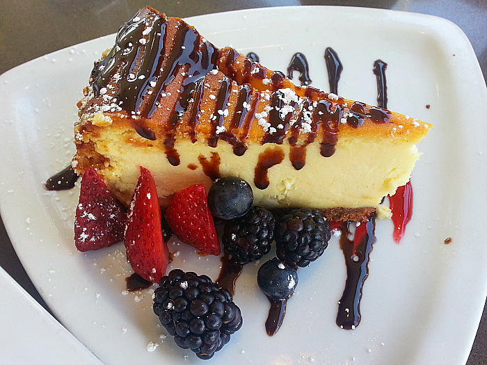 Cheesecake at Kaiser Grille - Palm Springs, California