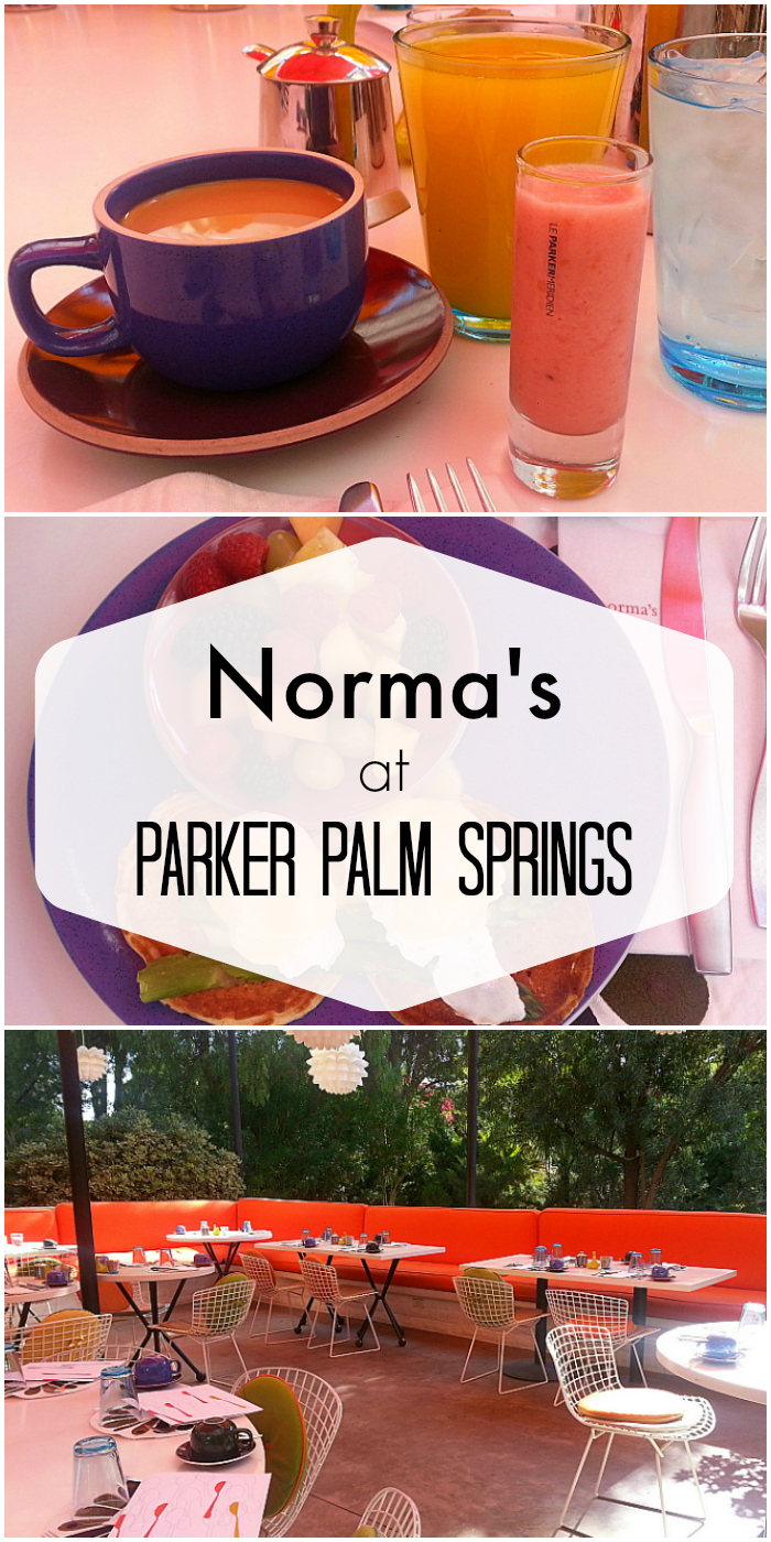 Norma's at Parker Palm Springs
