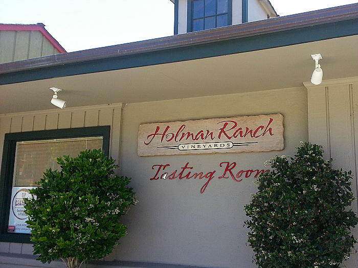 Holman Ranch Vineyards Wine Tasting Room - Carmel Valley, California