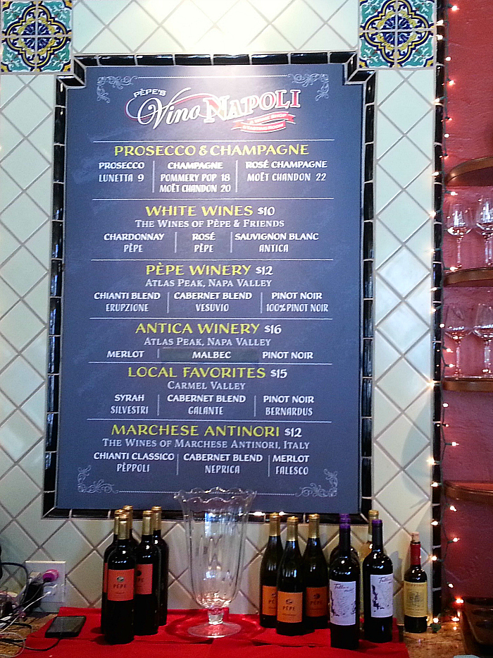 Vino Napoli Wine Bar - Carmel by The Sea, California