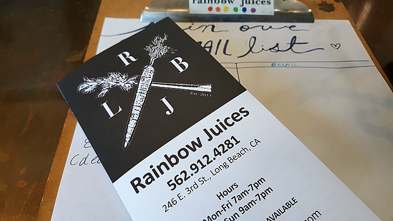 Rainbow Juices - Long Beach, California