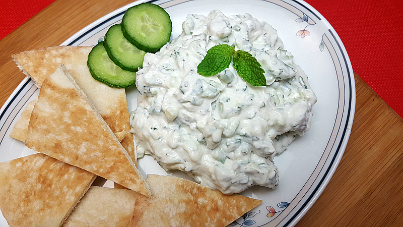 Labne Cucumber Mint Dip