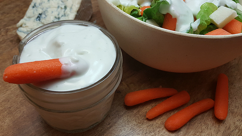 blue cheese dressing recipe no mayo