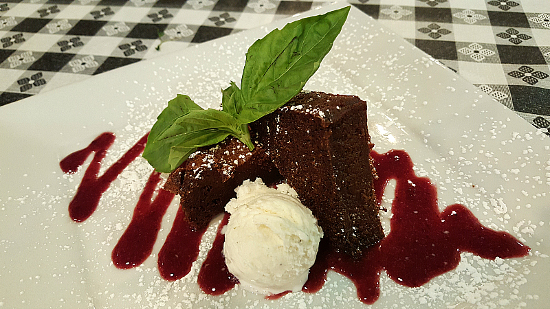 Flourless Chocolate Cake at Green2Go - Brea, California