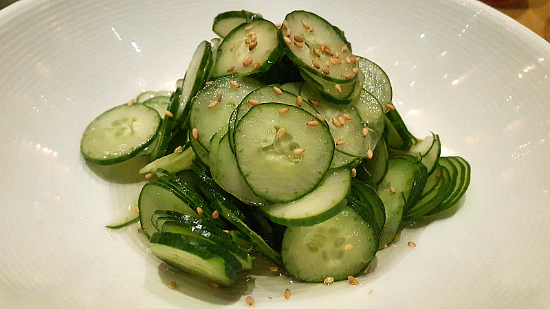 Cucumber Salad at Nobu - Hard Rock Hotel - San Diego, California