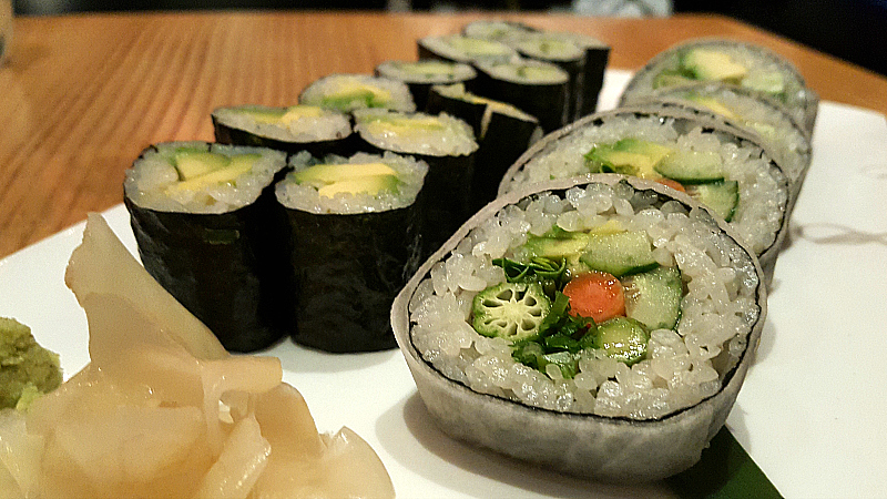 Vegan Sushi at Nobu - Hard Rock Hotel - San Diego, California