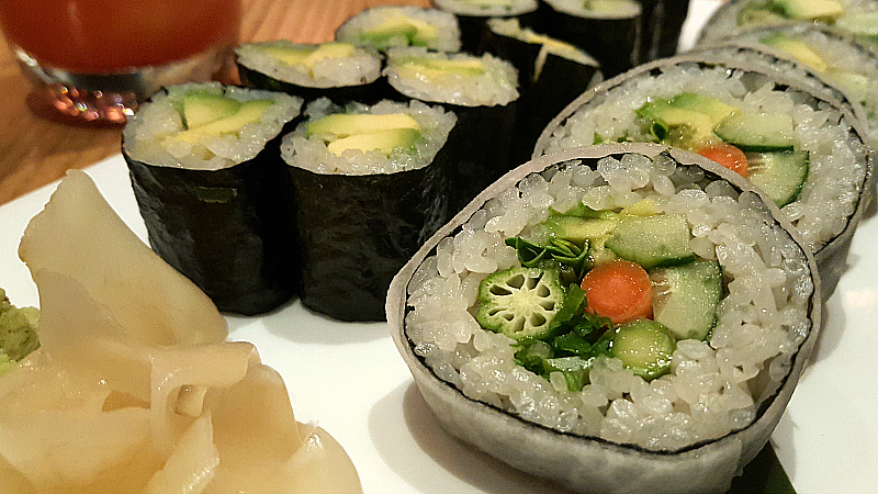 Vegan Sushi at Nobu - Hard Rock Hotel - San Diego, California