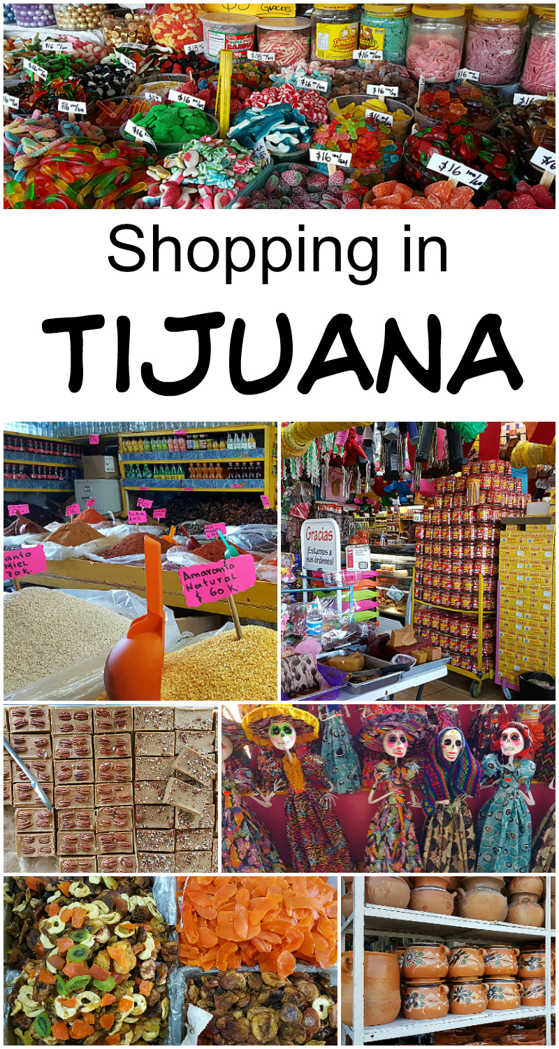 Shopping in Tijuana at Mercado Hidalgo - Baja California, Mexico