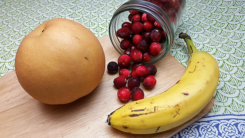 Cranberry Pear Smoothie