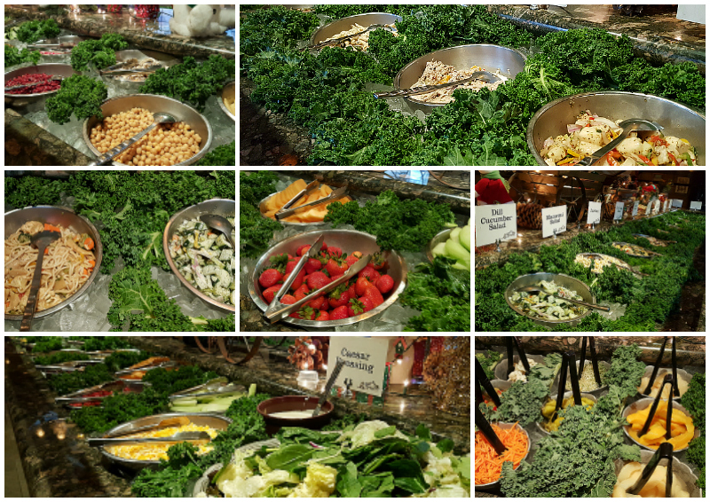 Salad Bar at The Orange County Mining Company