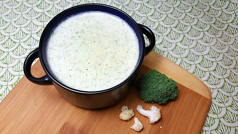 Broccoli Cauliflower Cheese Soup