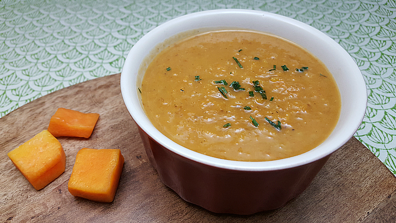 Vegetarian Roasted Butternut Squash Soup