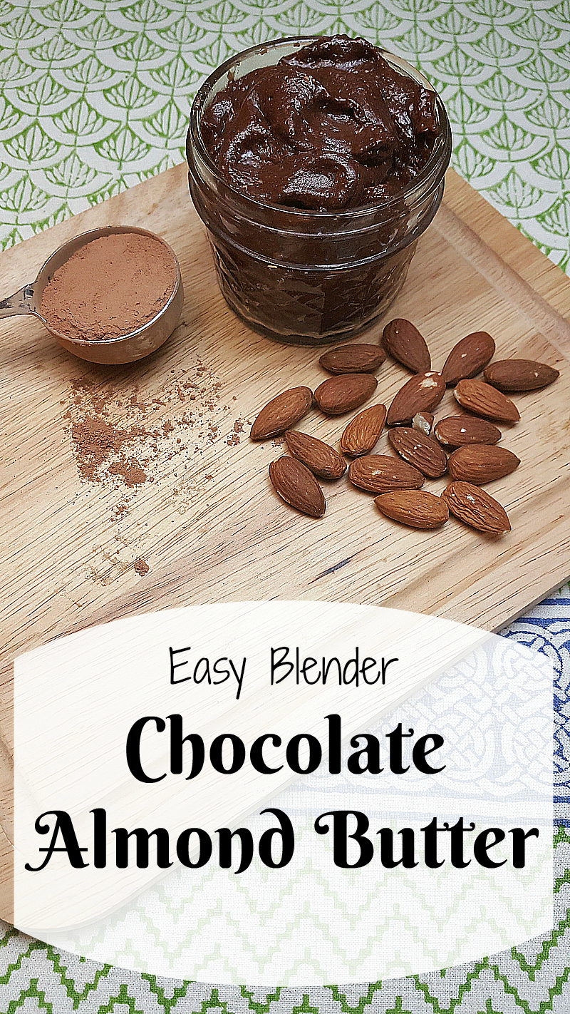 Easy Blender Chocolate Almond Butter Recipe