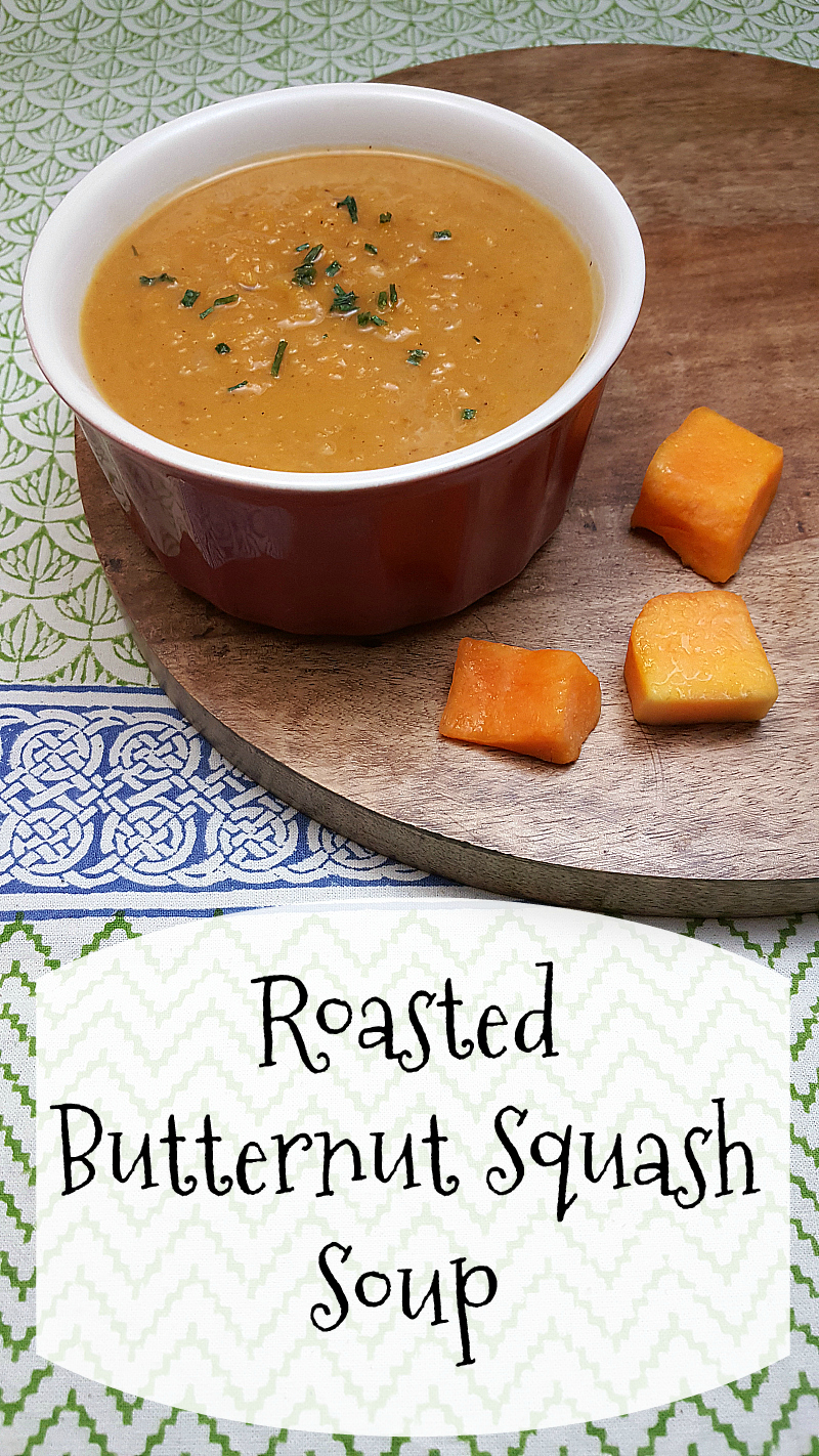 Vegetarian Roasted Butternut Squash Soup Recipe