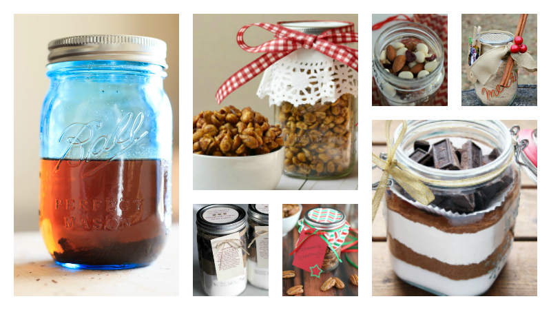 More Than 2 Dozen Mason Jar Food Gifts