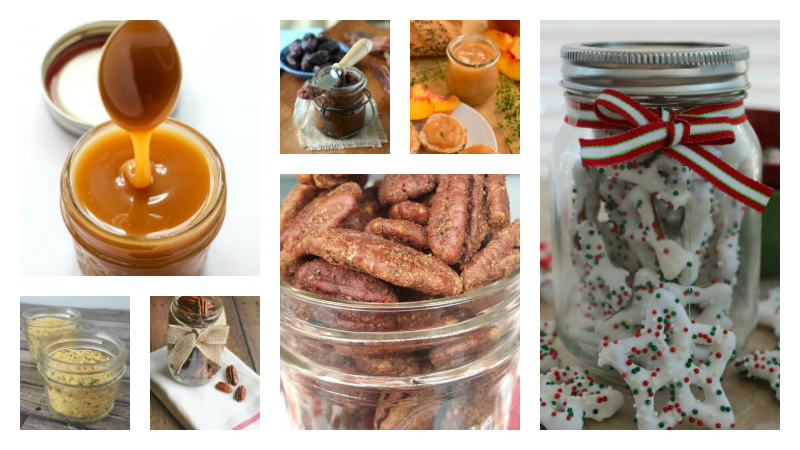 More Than 2 Dozen Mason Jar Food Gifts