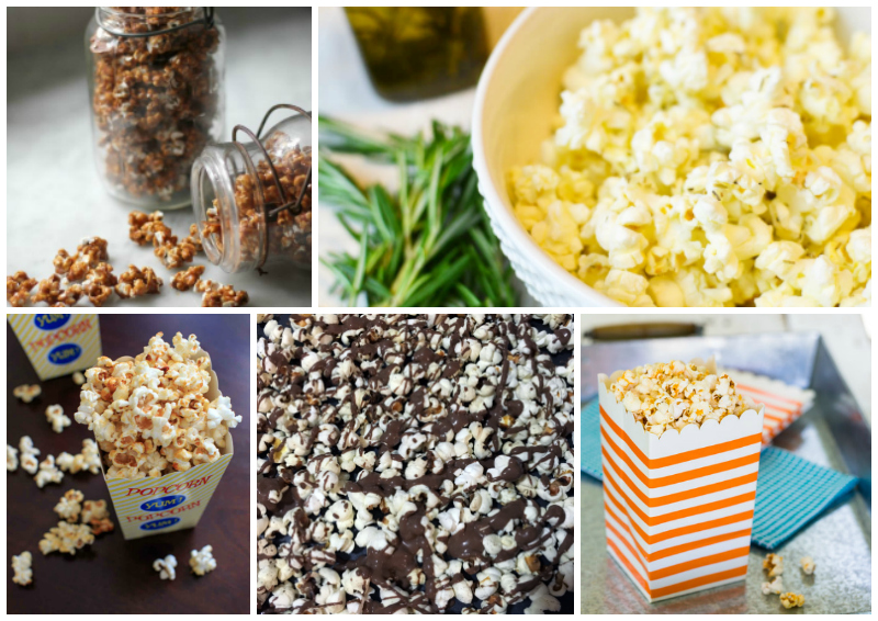 30 + Recipes for Sweet and Savory Popcorn