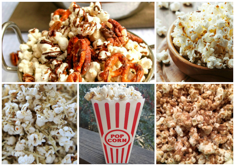 30 + Recipes for Sweet and Savory Popcorn