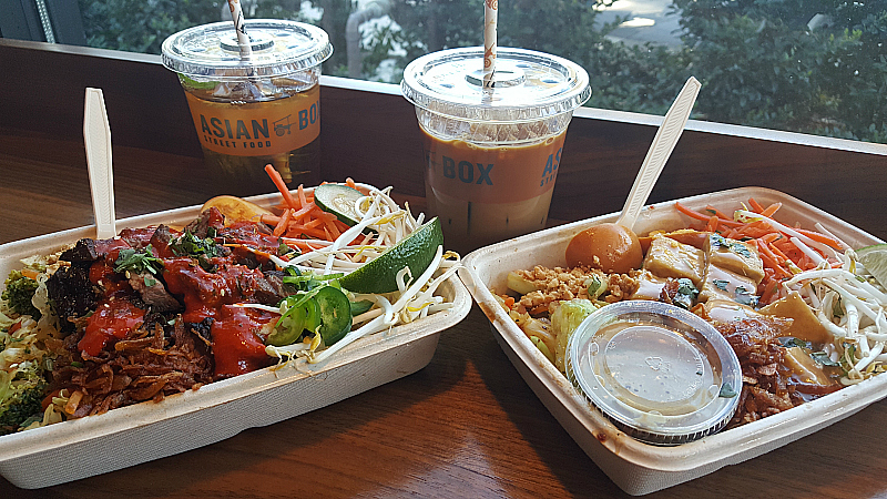 Asian Box Street Food Restaurant Near UC Irvine