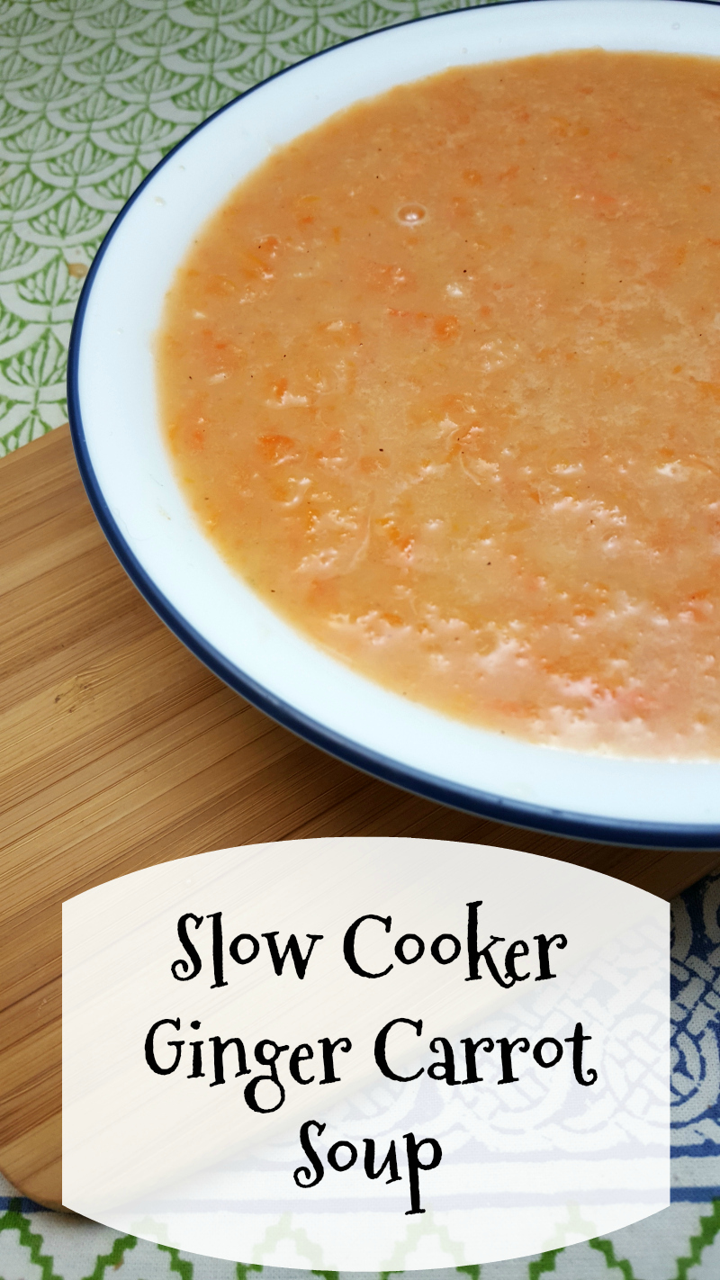 Slow Cooker Ginger Carrot Soup Recipe