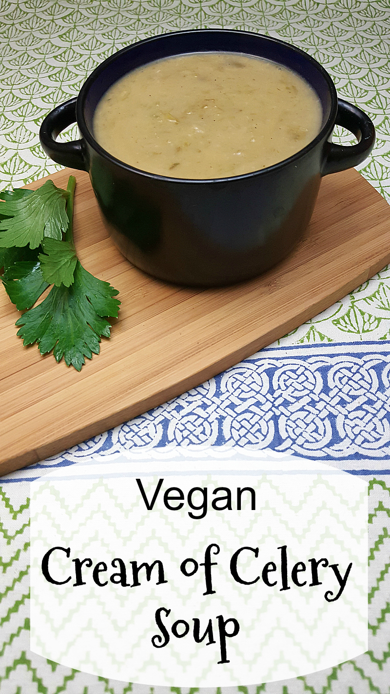 Vegan Cream of Celery Soup