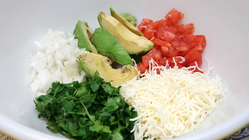 Glorious Guacamole Ingredients