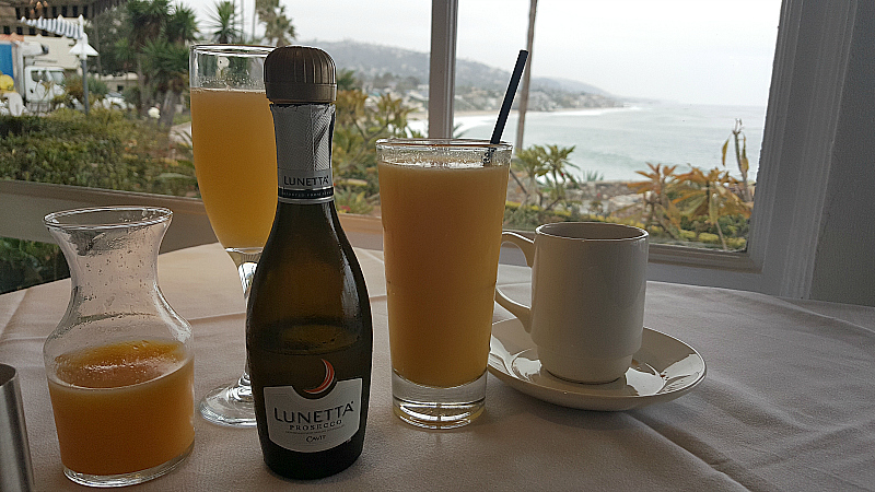 Breakfast at Las Brisas in Laguna Beach