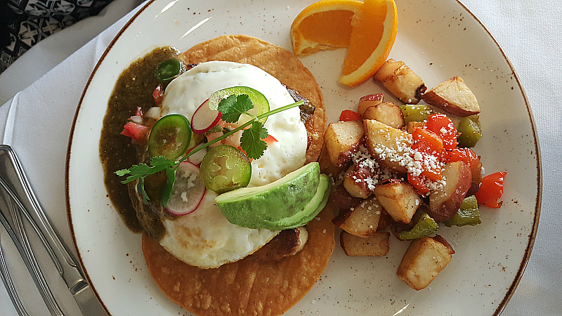 Breakfast at Las Brisas in Laguna Beach