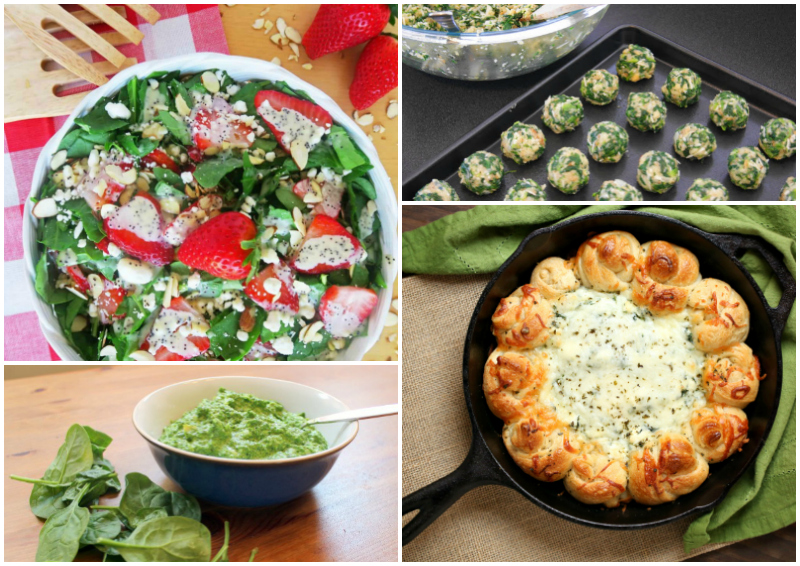 45 Recipes Made with Delicious and Nutritious Spinach