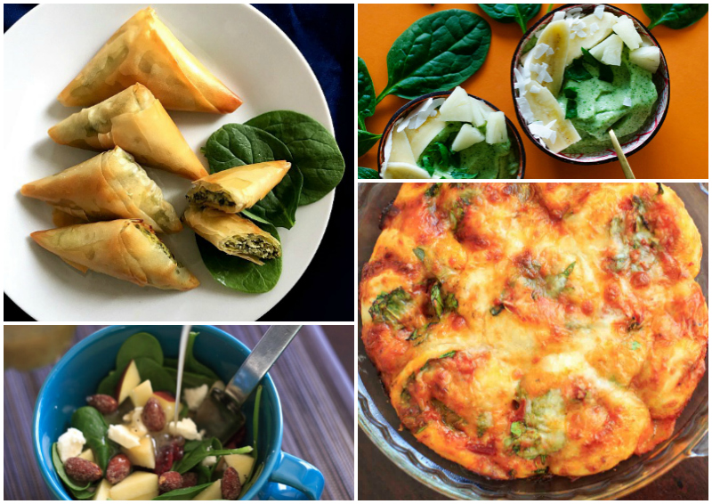 45 Recipes Made with Delicious and Nutritious Spinach