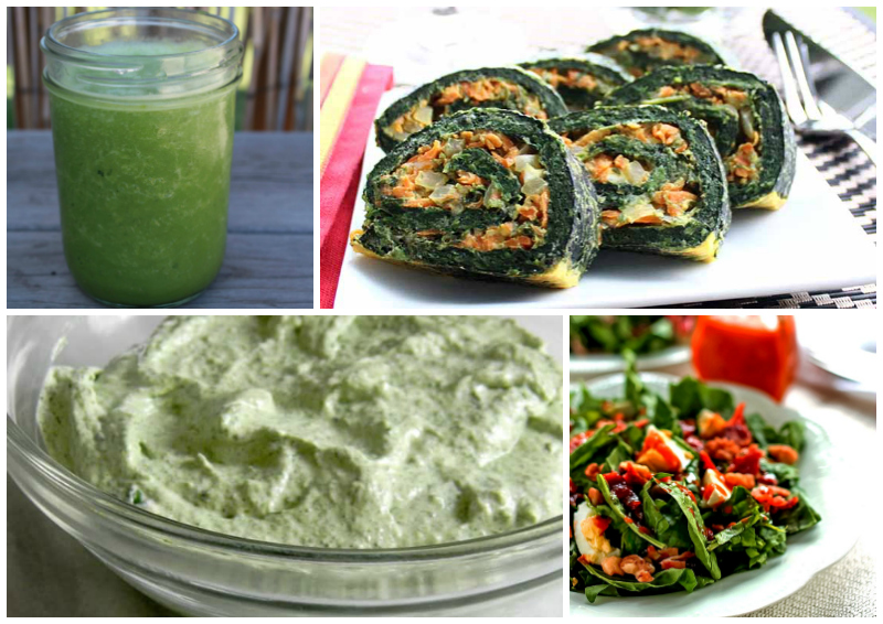 45 Recipes Made with Delicious and Nutritious Spinach