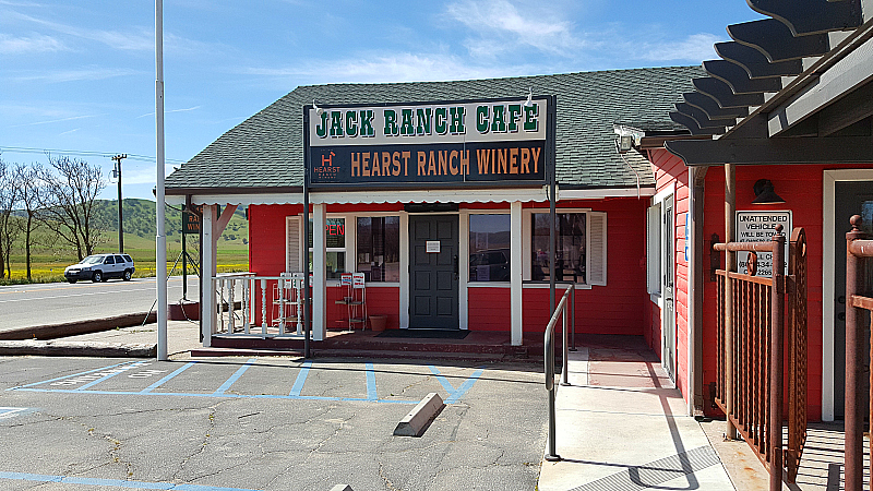 Jack Ranch Cafe with James Dean Memorabilia