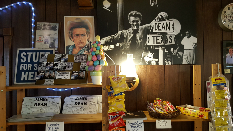 Jack Ranch Cafe with James Dean Memorabilia