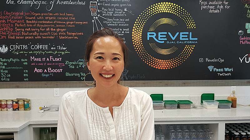 Revel Kombucha Bar and Tasting Room in Ojai