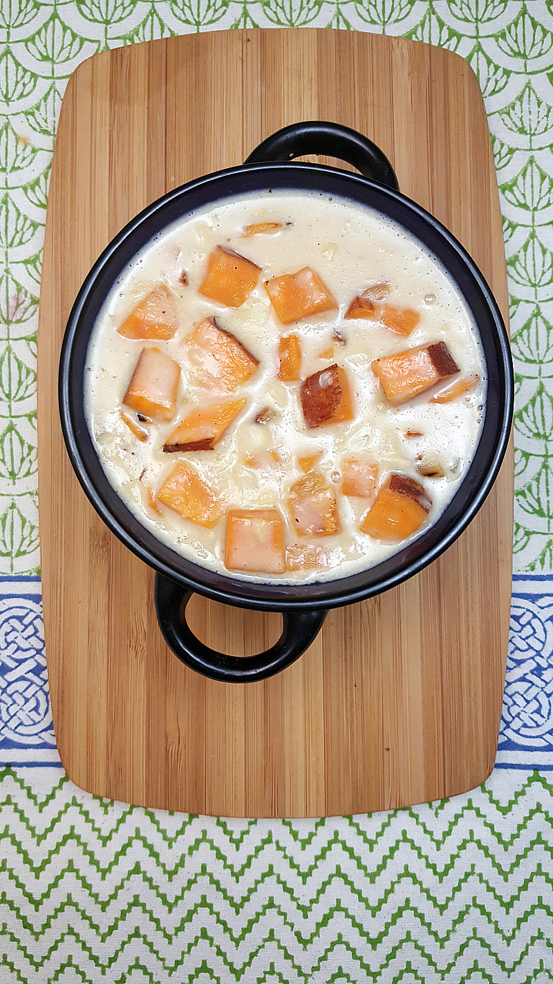 Vegetarian Sweet Potato Corn Chowder Recipe